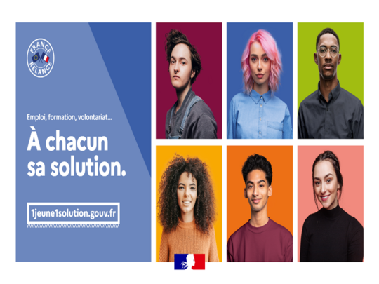Image 1 jeune, 1 solution