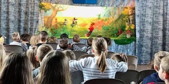 Le jeune public lors d'un spectacle