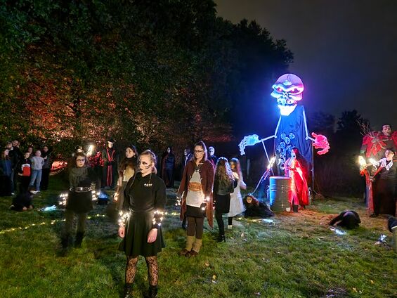 Photo du spectacle d'halloween