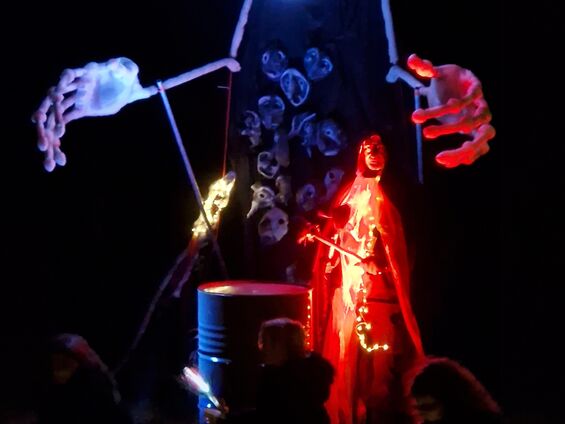 Photo du spectacle d'halloween
