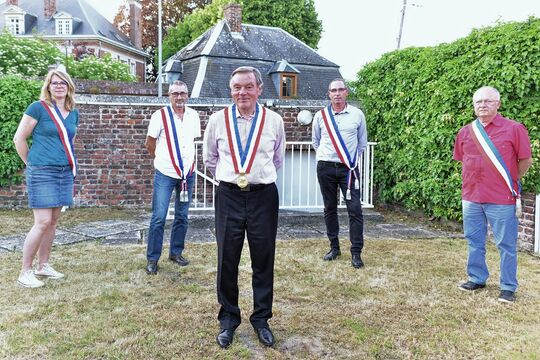 Monsieur le Maire et ses Adjoints