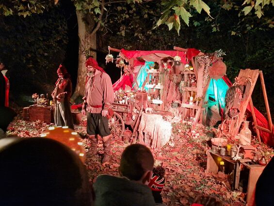 Photo du spectacle d'halloween